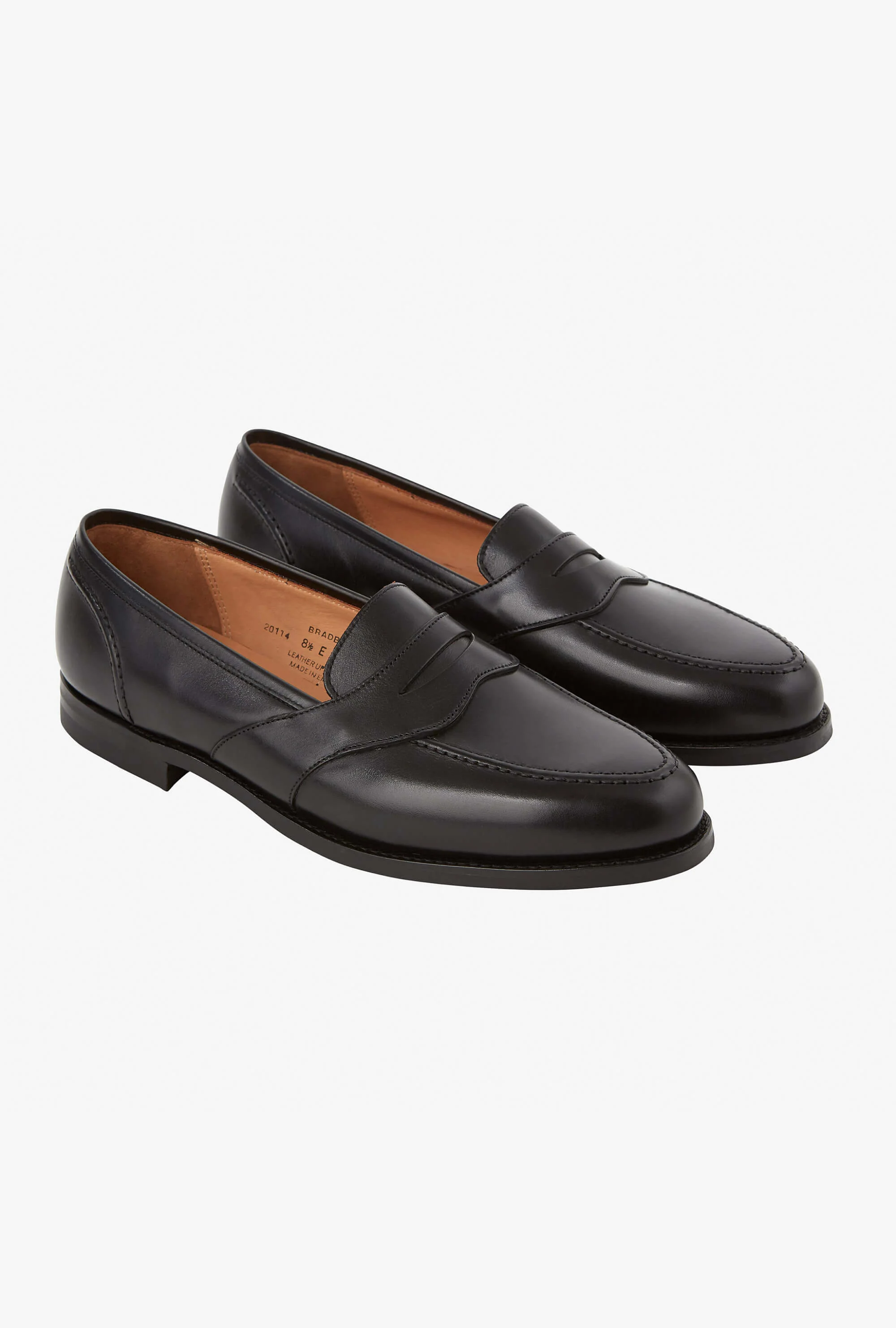 Crockett & Jones Bradbourne Loafer Black Calf City Sole - Image 3