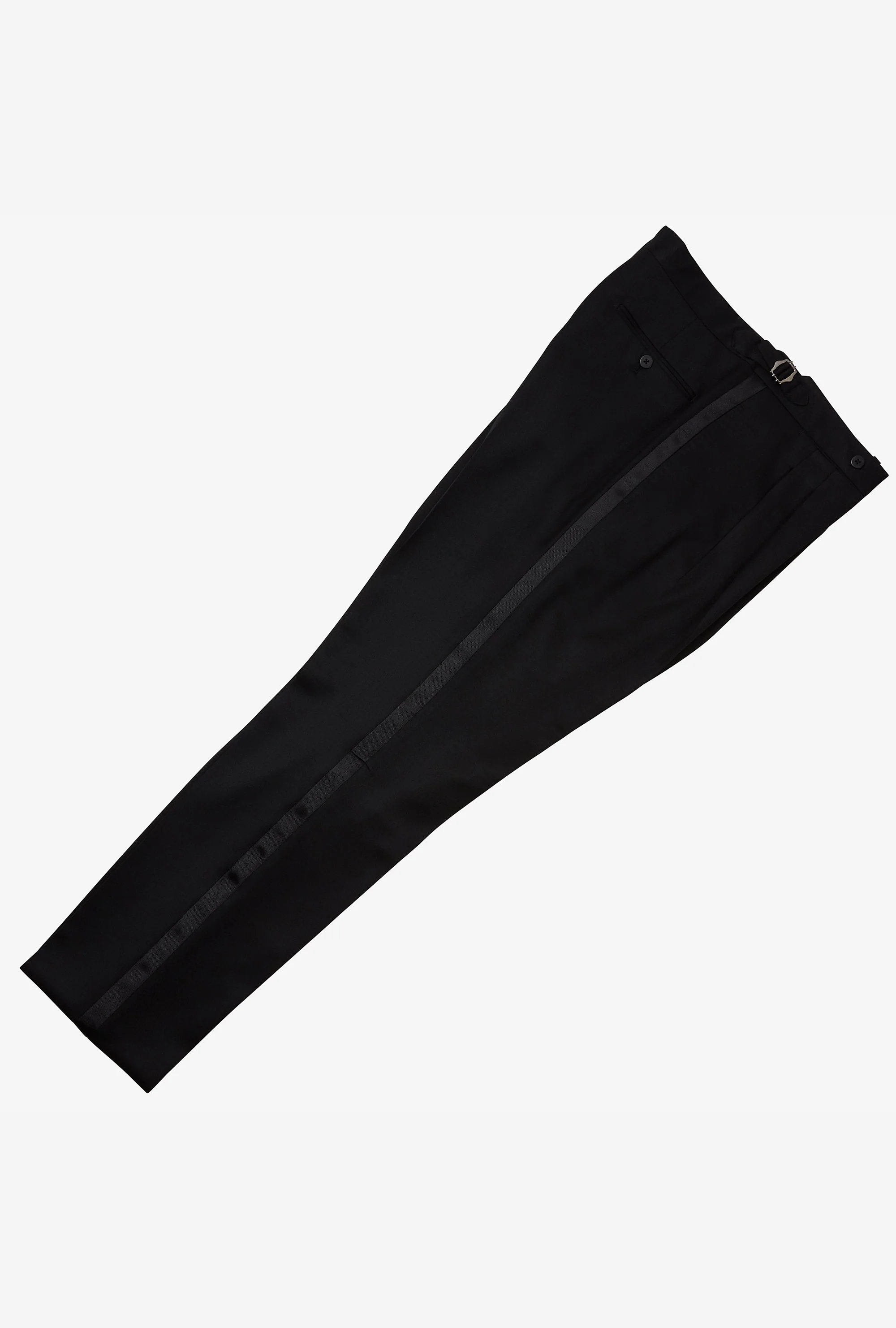 Tuxedo Black Wool Peak Lapel - Image 7
